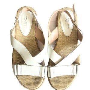 SCHUTZ ESPADRILLES PLATFORM SANDALS SIZE 6B
